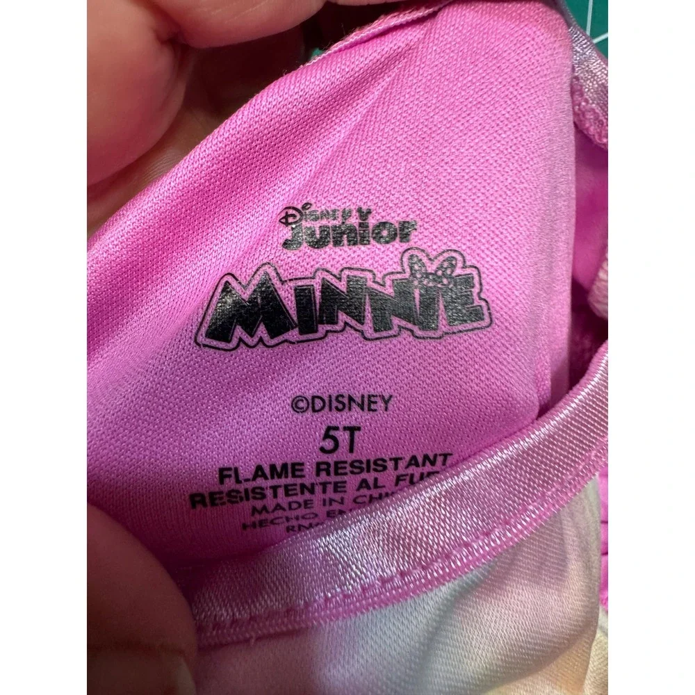 Disney Junior Minnie Mouse Daisy Duck Tie Dye Nightgown Pink Toddler Girls 5T